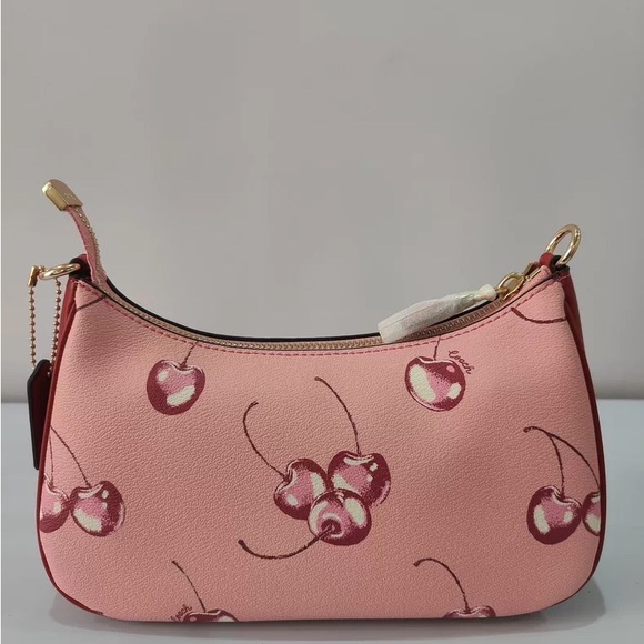 COACH Teri Shoulder Bag With Cherry Print CR290 - Picture 2 of 5